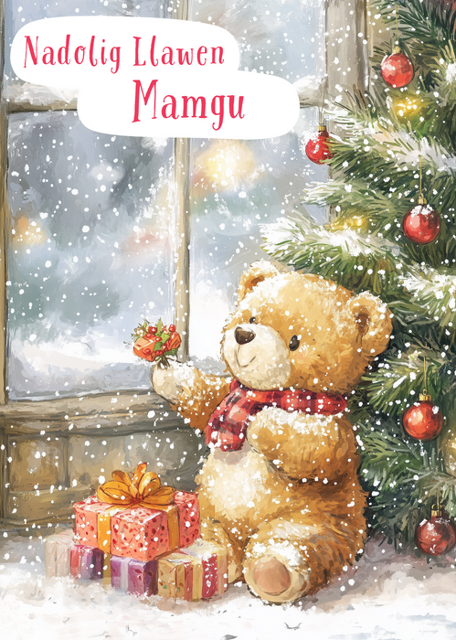Nadolig Llawen Mamgu | Cardiau.Cymru