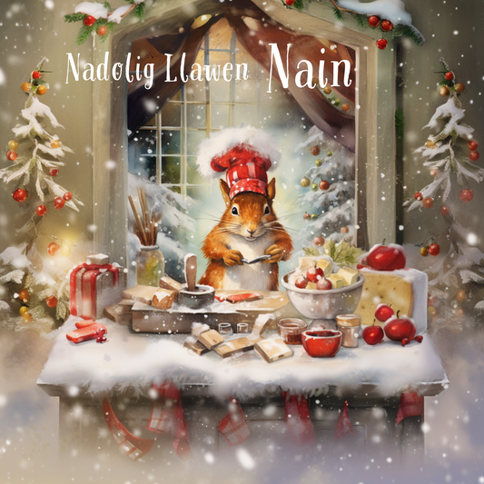 Nadolig Llawen Nain | Cardiau.Cymru - Siop Y Pentan