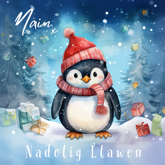 Nadolig Llawen Nain | Cardiau.Cymru - Siop Y Pentan
