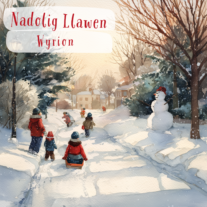Nadolig Llawen Wyrion | Cardiau.Cymru