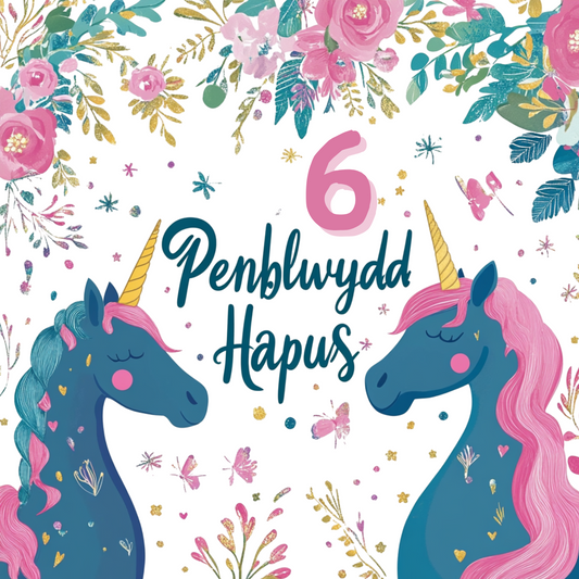 Penblwydd Hapus 6 | Cardiau.Cymru - Siop Y Pentan