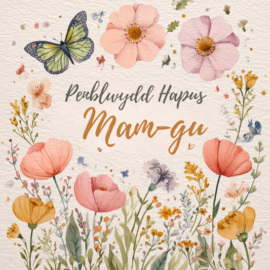 Penblwydd Hapus Mamgu| Cardiau.Cymru (Copy) - Siop Y Pentan