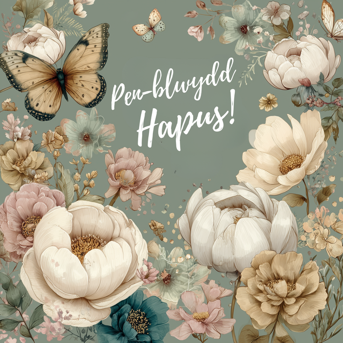 Penblwydd Hapus | Cardiau.Cymru
