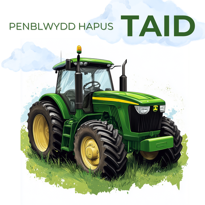Penblwydd Hapus Taid | Cardiau.Cymru