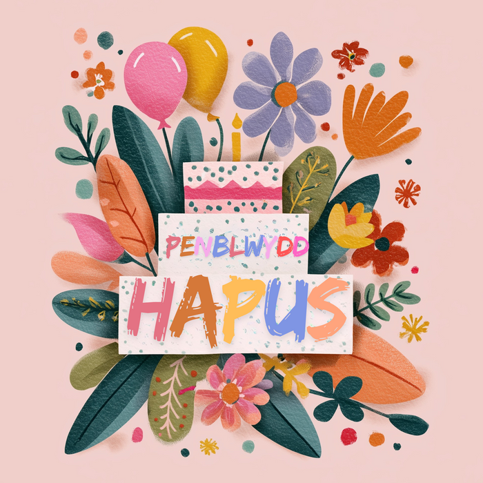 Penblwydd Hapus | Cardiau.Cymru