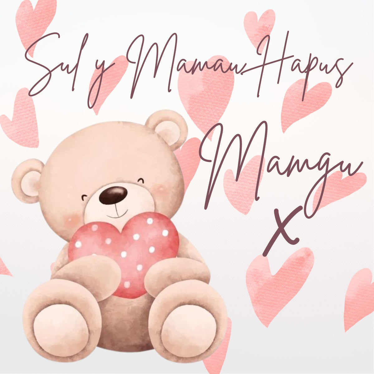 Cerdyn Sul y Mamau Mamgu - Siop Y Pentan