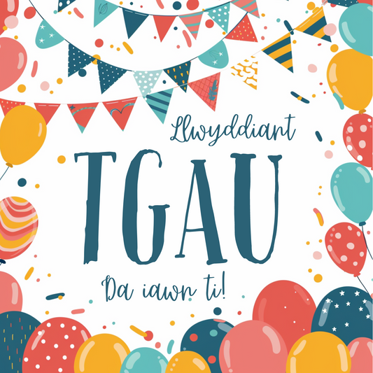 Llongyfarchiadau - TGAU | Cardiau.Cymru - Siop Y Pentan