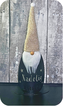 Addurn corach metal 'Nadolig Llawen' | Cardiau.Cymru - Siop Y Pentan