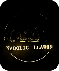 Addurn Nadolig metal 'Nadolig Llawen' | Cardiau.Cymru - Siop Y Pentan