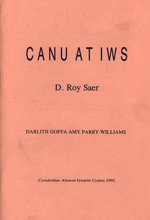 Darlith Goffa Amy Parry-Williams: Canu at Iws (1992) - Siop Y Pentan