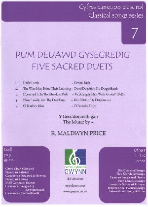 Pum Deuawd Cysegredig / Five Sacred Duets - Siop Y Pentan