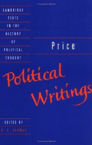 Cambridge Texts in the History of Political Thought: Richard Pric - Siop Y Pentan