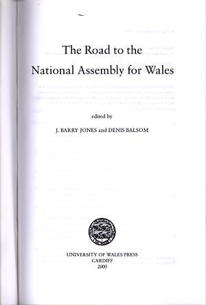 Road to the National Assembly for Wales - Siop Y Pentan