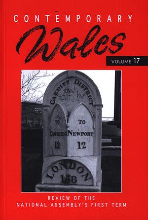 Contemporary Wales - Review of the National Assembly's First Term - Siop Y Pentan