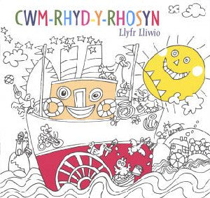 Cwm-Rhyd-y-Rhosyn - Llyfr Lliwio - Siop Y Pentan