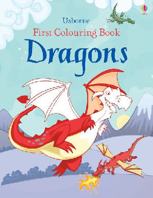First Colouring Book Dragons - Siop Y Pentan