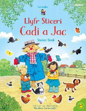 Cyfres Cae Berllan: Llyfr Sticeri Cadi a Jac Sticker Book - Siop Y Pentan