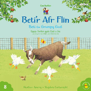 Cyfres Cae Berllan: Beti'r Afr Flin / Beti the Grumpy Goat - Siop Y Pentan