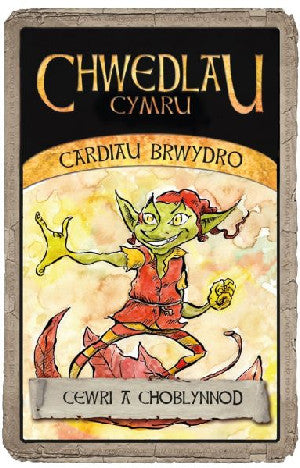 Cardiau Brwydro Chwedlau Cymru: Cewri a Choblynnod - Siop Y Pentan