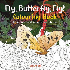 Fly, Butterfly, Fly! Colouring Book - Siop Y Pentan