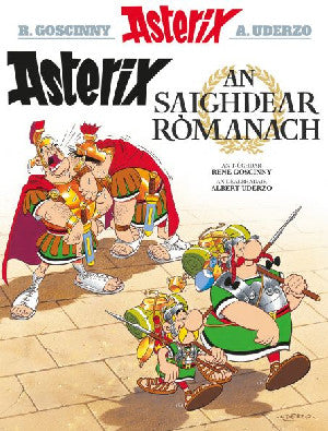 Asterix an Saighdear Ròmanach (Gaelic) - Siop Y Pentan