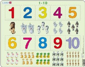 Jig-So Rhifau 1-10/Numbers 1-10 - Siop Y Pentan