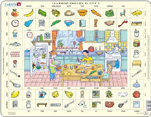 Learning English Puzzle 1 - The Home - Siop Y Pentan