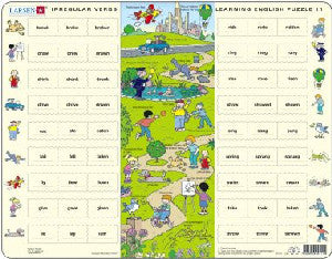 Learning English Puzzle 11 - The Park - Siop Y Pentan