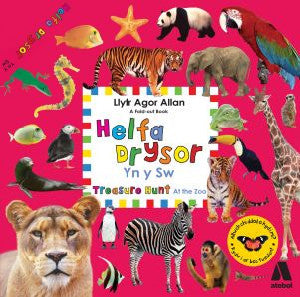 Helfa Drysor - yn y Sw / Treasure Hunt - At the Zoo - Siop Y Pentan