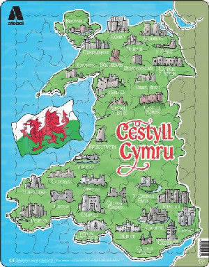 Jig-So Cestyll Cymru - Siop Y Pentan
