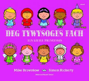 Deg Tywysoges Fach / Ten Little Princesses - Siop Y Pentan