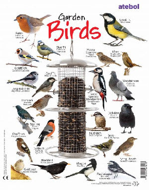 Garden Birds Jigsaw - Siop Y Pentan