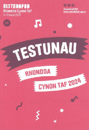 Rhestr Testunau Eisteddfod Rhondda Cynon Taf 2024 - Siop Y Pentan