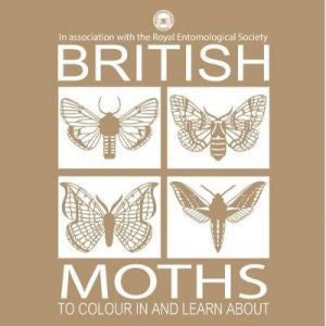 British Moths to Colour in and Learn About - Siop Y Pentan
