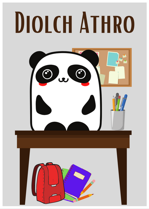Diolch Athro | Cardiau.Cymru - Siop Y Pentan