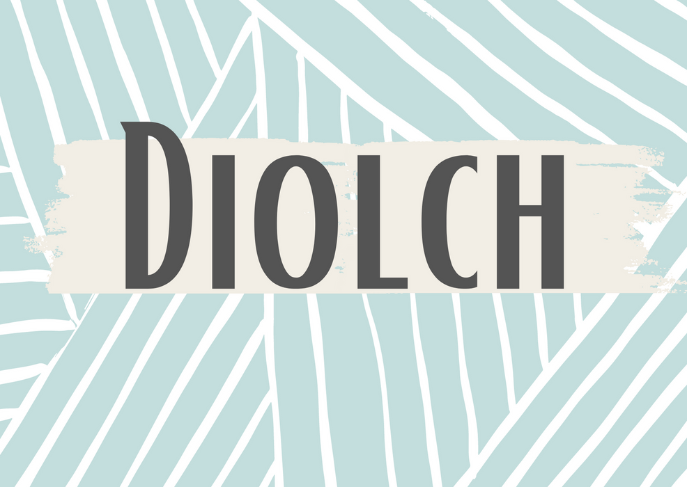 Cardiau Diolch (1, 4 neu 6) | Cardiau.Cymru - Siop Y Pentan