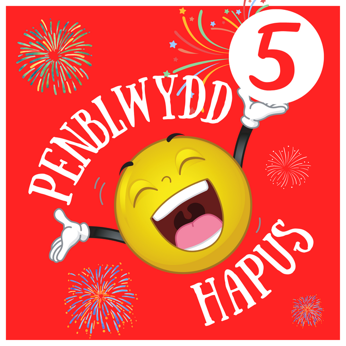 Penblwydd Hapus 5 | Cardiau.Cymru - Siop Y Pentan