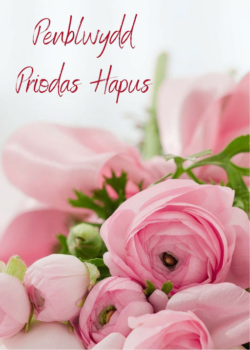 Penblwydd Priodas Hapus | Cardiau.Cymru - Siop Y Pentan