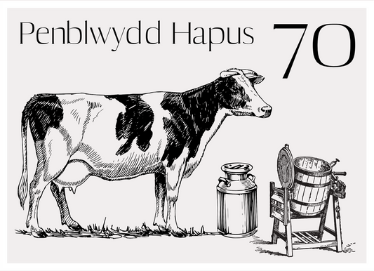 Penblwydd Hapus 70 | Cardiau Myrddin - Siop Y Pentan