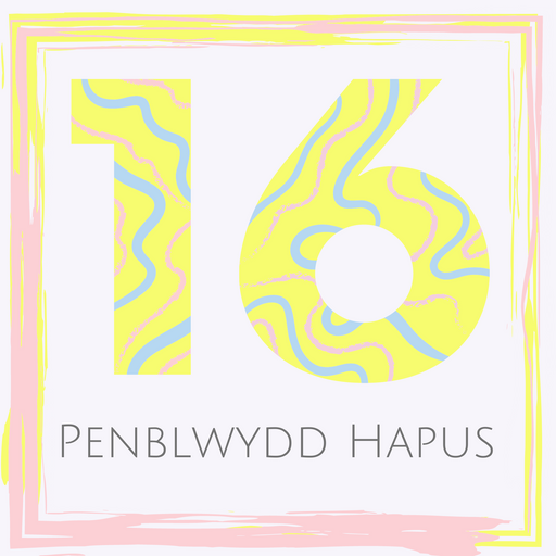 Penblwydd Hapus 16 | Cardiau.Cymru - Siop Y Pentan