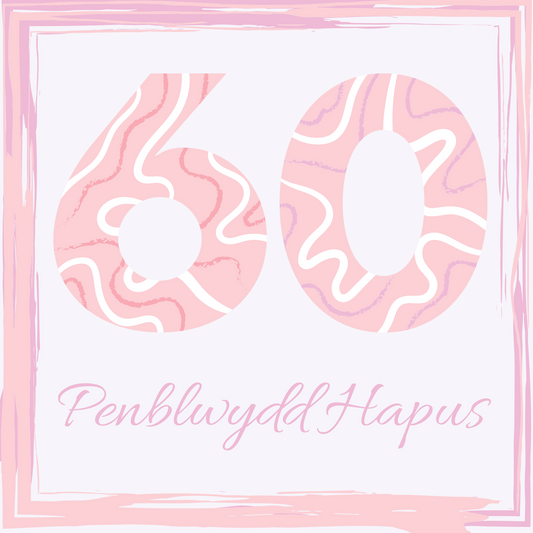 Penblwydd Hapus 60 | Cardiau.Cymru - Siop Y Pentan