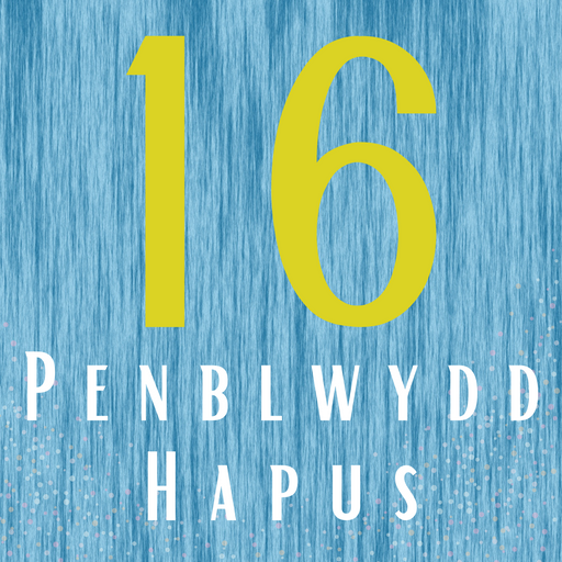 Penblwydd Hapus 16 | Cardiau.Cymru - Siop Y Pentan