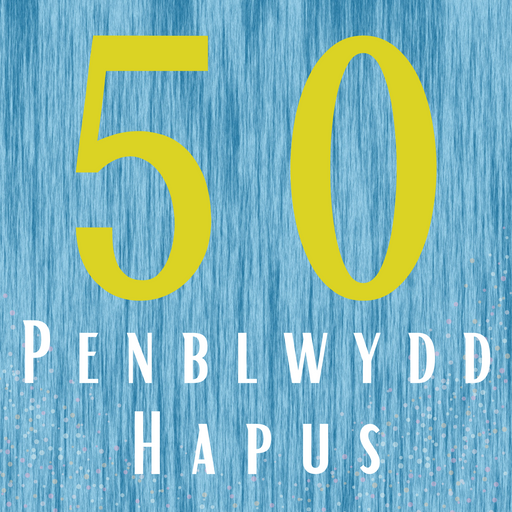 Penblwydd Hapus 50 | Cardiau.Cymru - Siop Y Pentan