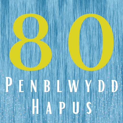 Penblwydd Hapus 80 | Cardiau.Cymru - Siop Y Pentan