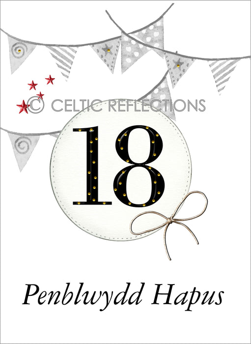 Penblwydd Hapus 18 | Celtic Reflections - Siop Y Pentan