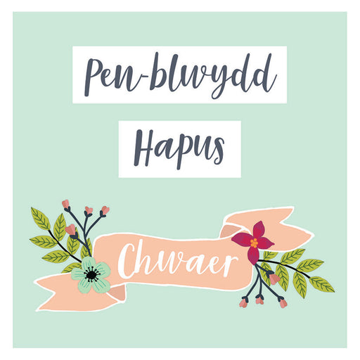 Penblwydd Hapus Chwaer | Nansi Nudd - Siop Y Pentan
