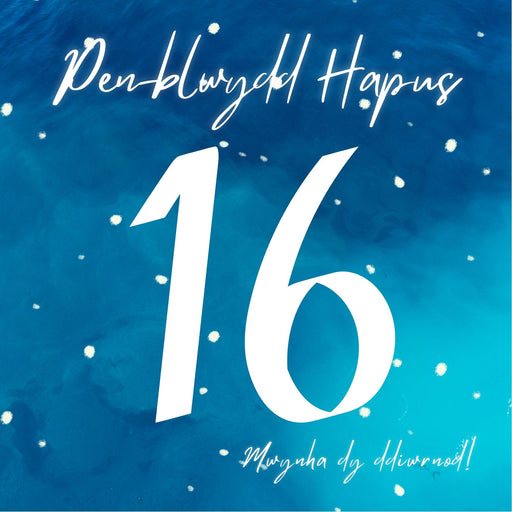 Penblwydd Hapus 16  | Cardiau.Cymru - Siop Y Pentan