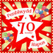 Penblwydd Hapus 70  | Cardiau Myrddin - Siop Y Pentan