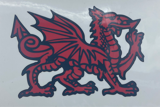 Sticer Car | Welsh Car Sticker - Interior - Siop Y Pentan